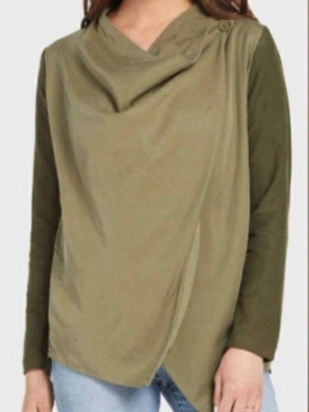 BLANKNYC Drape Front Jacket XS